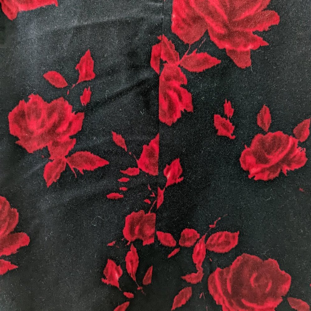 Talbots Roses Sweater Jacket Size 8 - Picture 9 of 14
